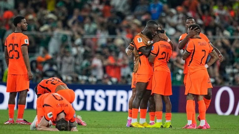 2026世界杯:荷兰1-1摩洛哥(点球2-3) - 穆罕默德·欧阿比的球队将与加拿大争夺16强席位