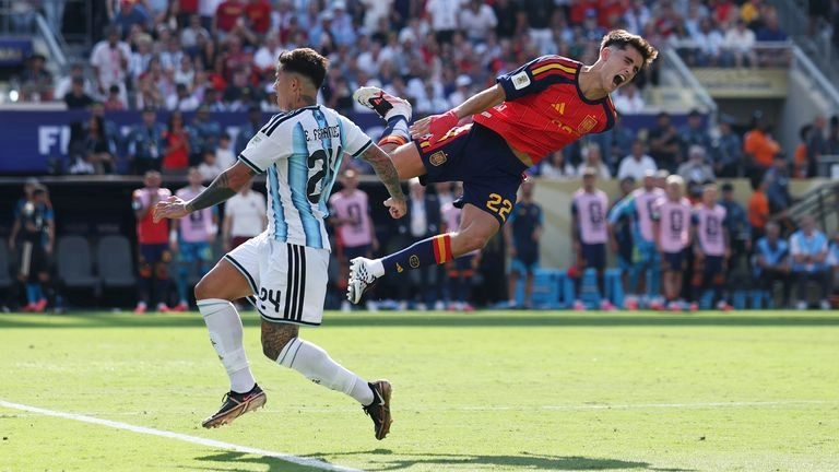 2026世界杯:西班牙1-0阿根廷(加时赛):费兰·托雷斯的制胜球为西班牙赢得第二个冠军