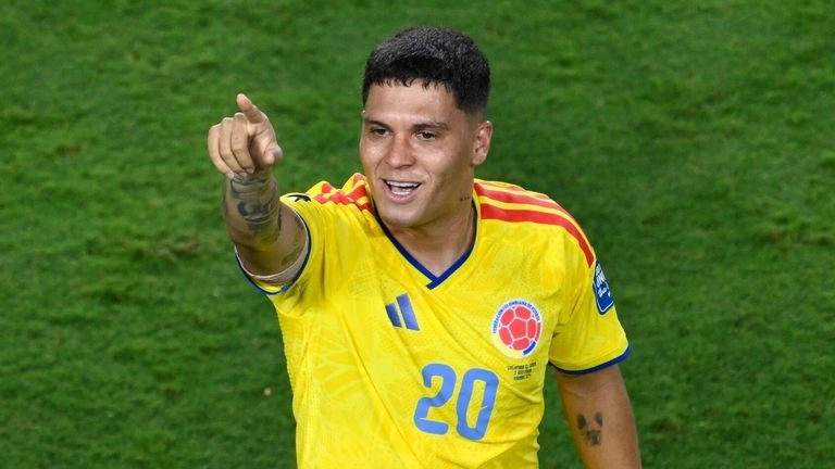 2026世界杯:哥伦比亚1-0加纳 - 约翰·阿里亚斯的进球为与瑞士的16强对决铺平道路